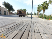 شاهد: جولة فوق محطة قطار يافا القدس بحي المنشية بيافا